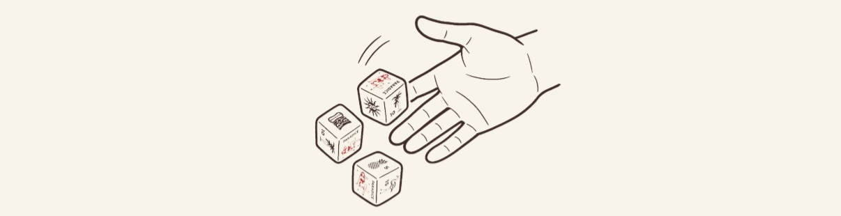 Rolling dice